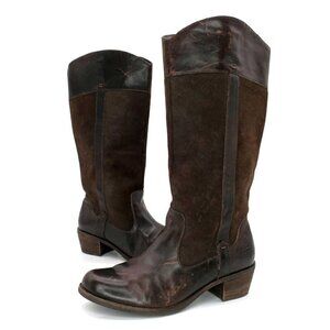 UGG Australia Cassis Boots Lodge Brown Leather Western 1008719 Women's 7M